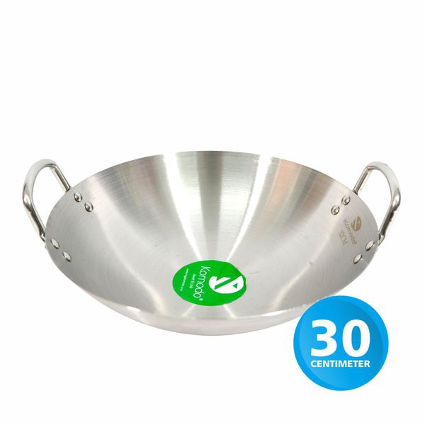 Chảo Chiên Bằng Thép Không Gỉ Đường Kính 30cm Chất Lượng Cao | BigBuy360 - bigbuy360.vn