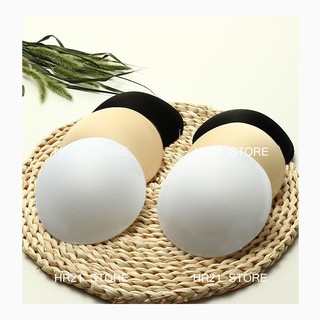 𝗛𝗥𝟮𝟭 - Mút Đệm Ngực Tròn Có Thể Tháo Rời – Màu Trắng