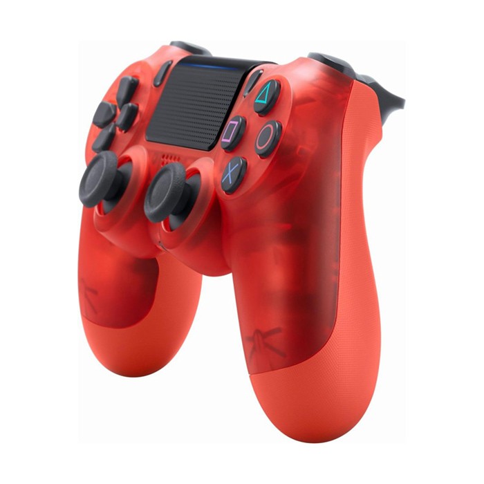 TAY CẦM DUALSHOCK 4 WIRELESS CONTROLLER - RED CRYSTAL - CHÍNH HÃNG