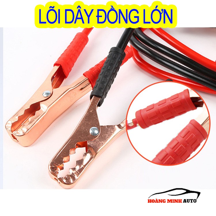 Dây Câu Bình Ắc Quy 500A, 1000A Lõi Đồng Lớn