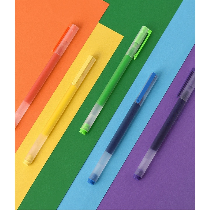 Bút nước ống mực x4 siêu bền nhiều màu ngòi 0.5mm chính hãng