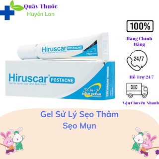 Hiruscar Post acne - Gel làm mờ thâm, sẹo , mụn thâm cho mọi làn da ( Tuýp 5g )