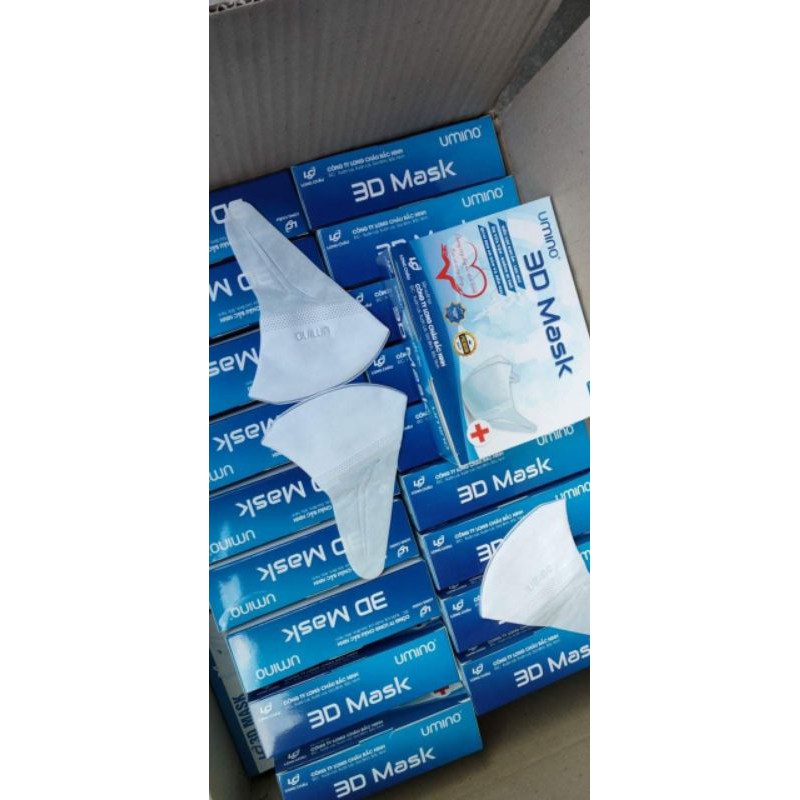 [Mã COSDAY giảm 8% đơn 150K] (Chính Hãng)Hộp khẩu trang 3d mask Umino 50 cái | BigBuy360 - bigbuy360.vn