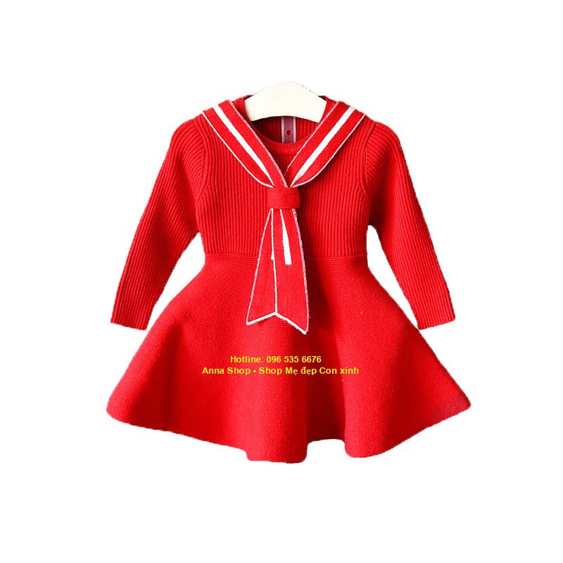 Váy mùa đông bé gái - phong cách Hàn quốc (2,3,4,5,6,7 tuổi)