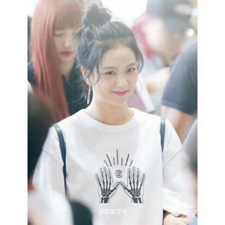 (Tặng ảnh BP)Áo BP Jisoo bàn tay