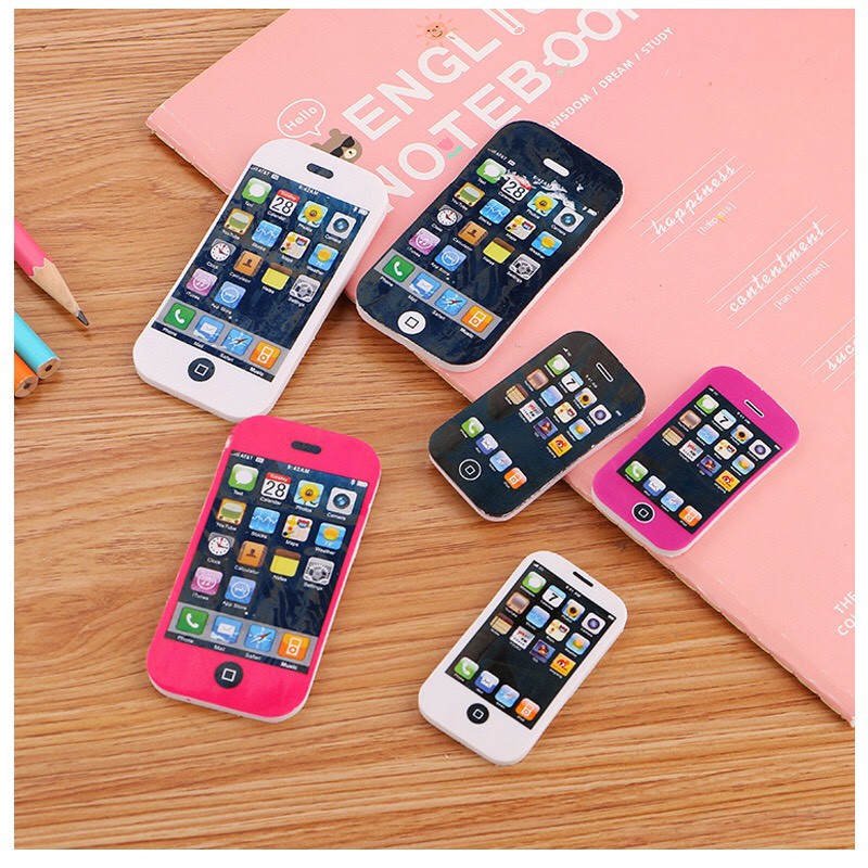 Gôm tẩy bút chì hình iphone cực phẩm cho các loại tẩy xoá bút chì- kích thước 5.5x3cm