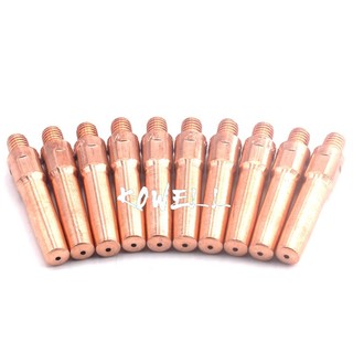1 vỉ 10 Bép hàn máy hàn mig m6*45*1.2 Phụ kiện máy hàn điện tử Linh kiện mỏ hàn mig 200A - 350A - 500A