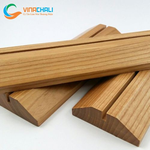 Menu Mica Để Bàn, Bảng Menu Mica, Menu Để Bàn A4 A5 A6 Đế Gỗ Tự Nhiên Cao Cấp
