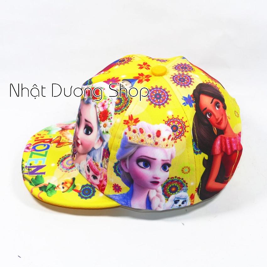 [ Hình thật ]Nón kết nhí công chúa cho trẻ em nhiều màu - Chất liểu vải Cotton cao cấp tạo cảm giác êm ái cho bé