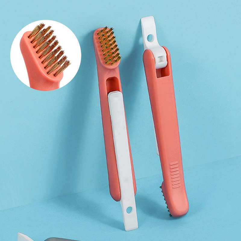 Bàn Chải Nhỏ Làm Sạch Vết Bẩn Trên Bếp Ga