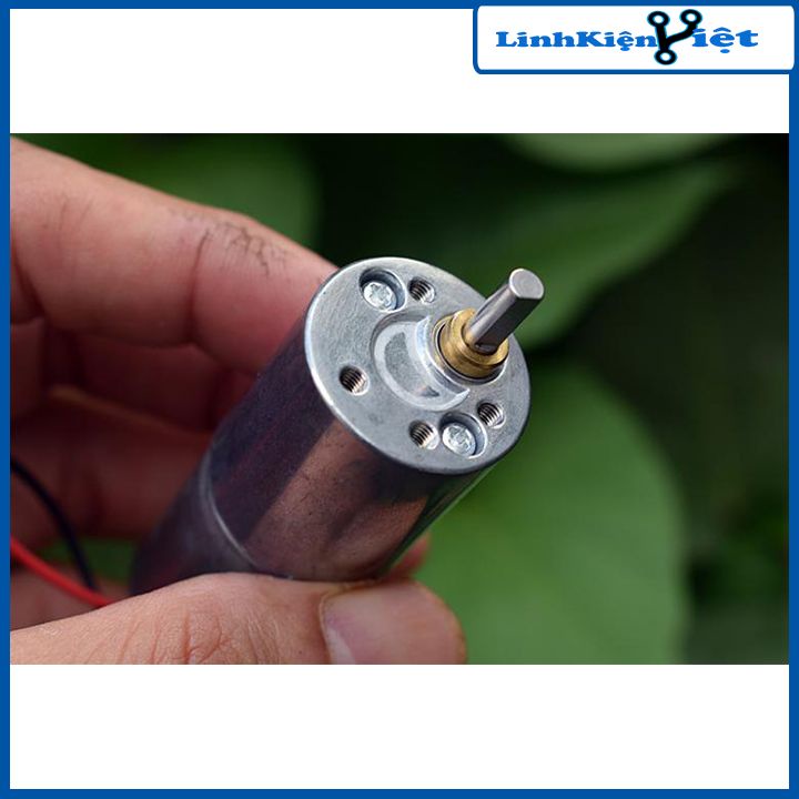 Động cơ giảm tốc ZGB-370 3.7-12VDC bánh răng kim loại tốc độ 34-45 Vòng/Phút