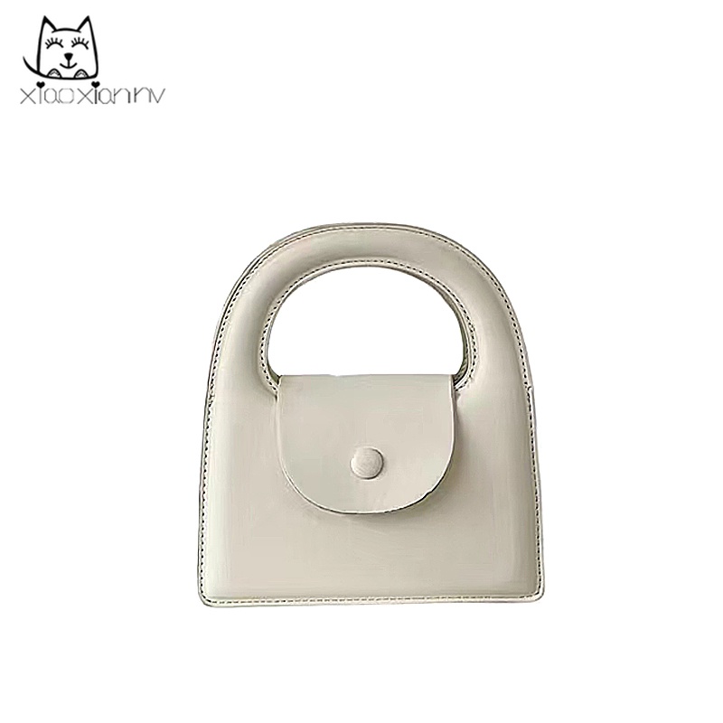 Túi Đeo Chéo Hình Tròn Nhỏ Màu Kẹo Trơn Dễ Thương Thời Trang Xuân Hè 2022 Cho Nữ