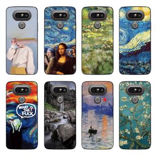 Ốp điện thoại TPU chống sốc hình Van Gogh cho LG G7 G6 G5 G4 G3 G2