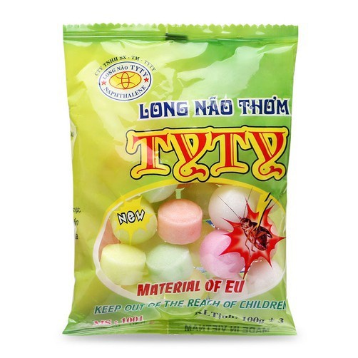 Combo 5 Bịch Long Não Thơm TyTy 100g