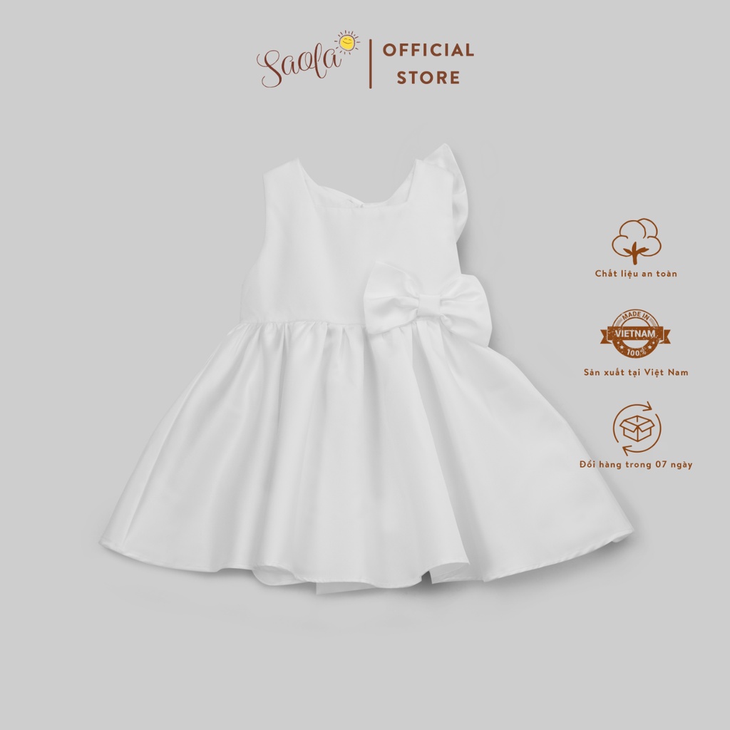 Váy Xoè Công Chúa Hàng Thiết Kế Cao Cấp Cho Bé Gái Đủ Size Cho Bé Từ 8-25 Kg - QUINCY DRESS - DRP002 - SAOLA CLOTHING