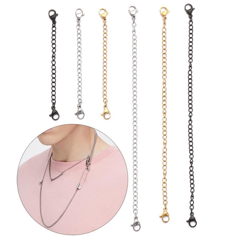 LAYOR1 Dụng Cụ Nối Dài Dây Xích 3 &quot;Màu Vàng / Bạc / Đen Tiện Dụng DIY