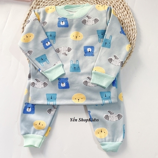 [BẢNG 2] BỘ NỈ BÔNG CỔ CHUI CHO BÉ (5-14.5KG) (SP000729)