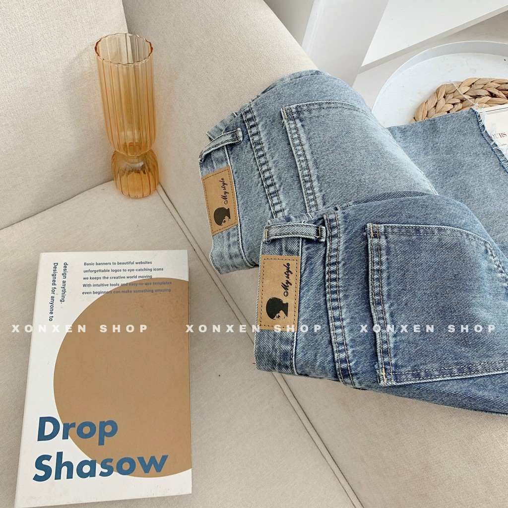 QUẦN SHORT JEAN NỮ TRƠN hàng xuất xịn chuẩn form cá tính Xonxen Shop size S M L mã 9951