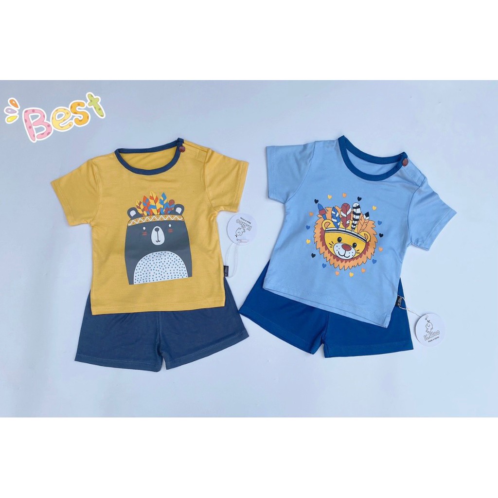 [𝐁𝐀́𝐍 𝐂𝐇𝐀̣𝐘 𝐍𝐇𝐀̂́𝐓] BỘ COTTON CỘC TAY THỔ DÂN CHO BÉ 6-16 KG, chất mát mượt tay, siêu rễ thương cho các bé