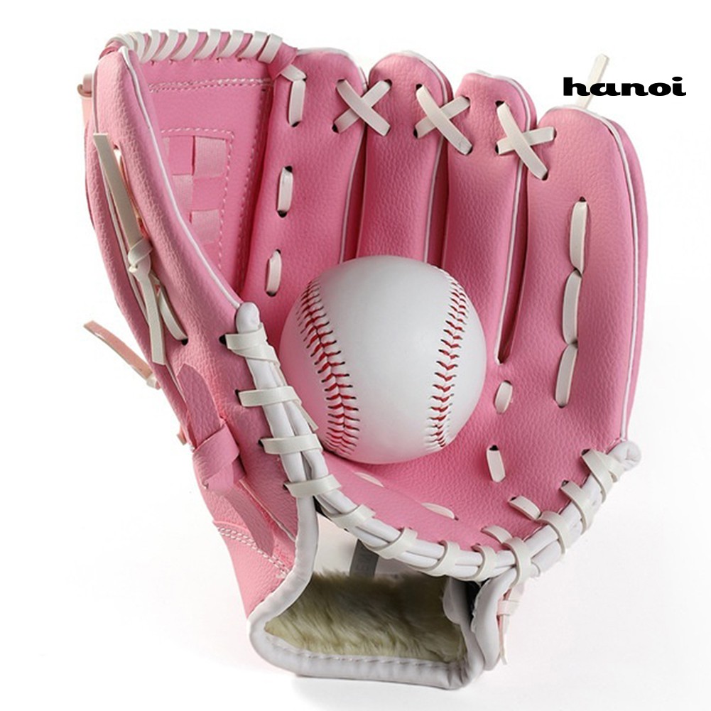 [QL]Thicken Infield Pitcher Baseball Glove Softball Practice Training Equipment