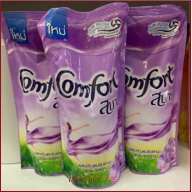 [hàng chính hãng]Nước Xả Vải Comfort Thái Lan Dạng Túi 580ml Thái Lan HÀNG LOẠI I