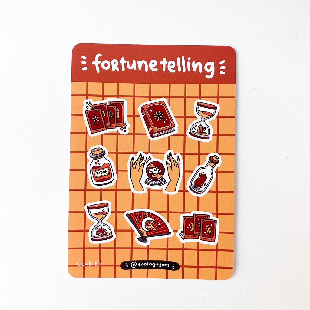 [VOL 4] Sticker Vật Dụng Dễ Thương by Enbinguyen | Hidari Shop