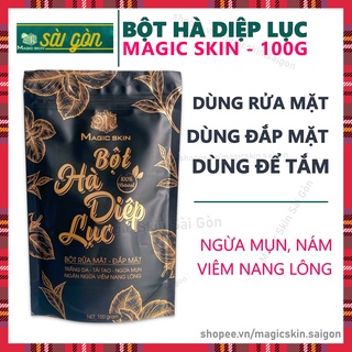 [CHÍNH HÃNG] Bột Hà Diệp Lục Thiên Nhiên MAGIC SKIN cho da sáng khỏe