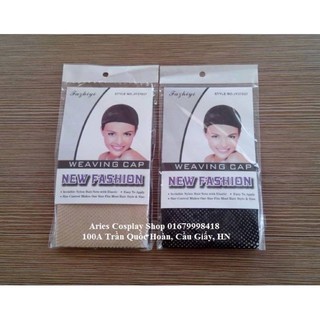 Wig cap - Lưới Đội Trùm Tóc Giả Lưới mắt cá (Ảnh thật tự chụp)