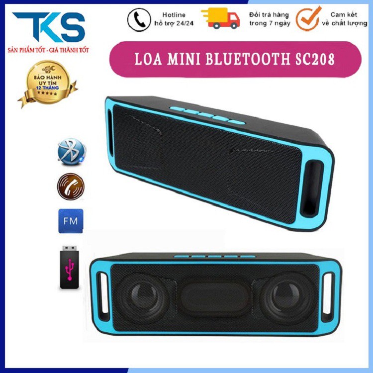 Loa Bluetooth Không Dây Nhập Khẩu Chính Hãng Mini Dual Loa Di Động Nhỏ Stereo Xe Hơi Loa Siêu Trầm Dùng Pin Cực Bền Bỉ