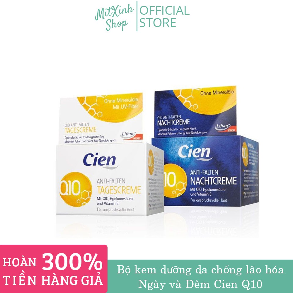 Kem Dưỡng Chống Lão Hóa Da NGÀY-ĐÊM Cien Q10