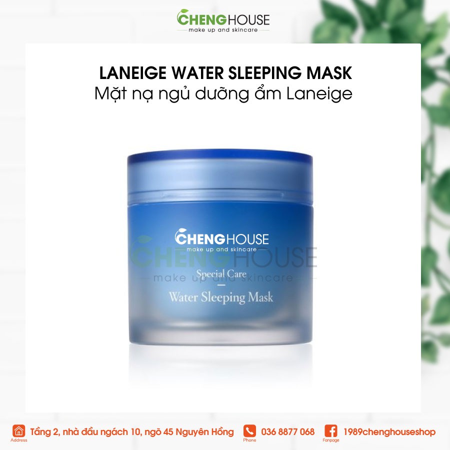 Mặt nạ ngủ dưỡng ẩm LANEIGE Water Sleeping Mask