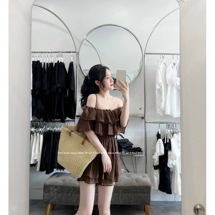 Jum đũi trễ vai bèo siêu xinh 3 màu