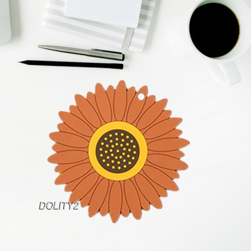 Durable Multi-Use Plastic Trivet Mat Cup Mat for Home Restaurant Office White