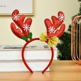 Băng đô cài tóc hình sừng tuần lộc Noel