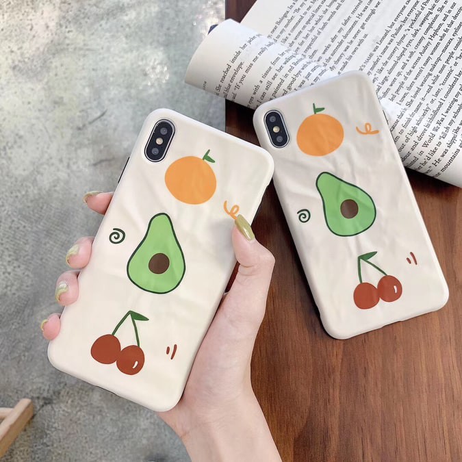 Ốp Lưng Nhàu Nhĩ QUẢ BƠ chất mới cực độc