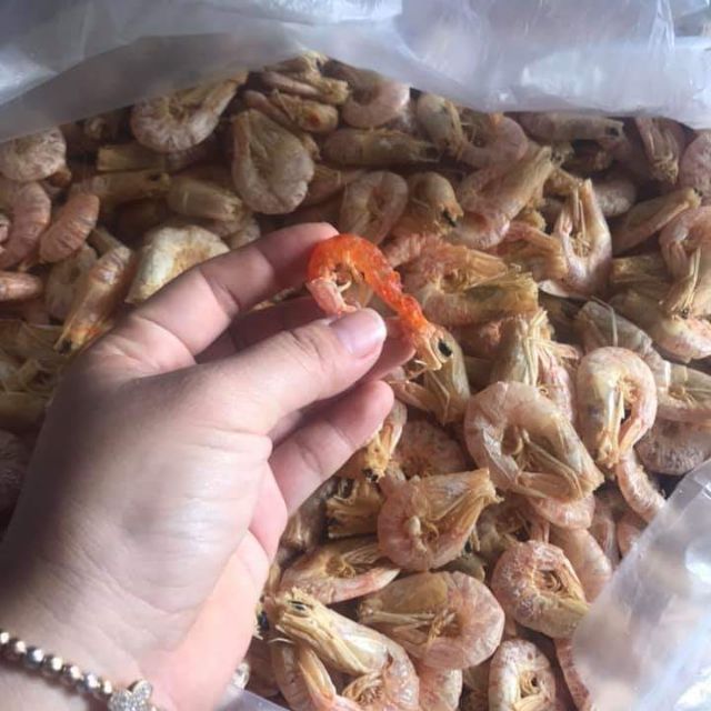 500G TÔM ĐẤT KHÔ NGUYÊN VỎ
