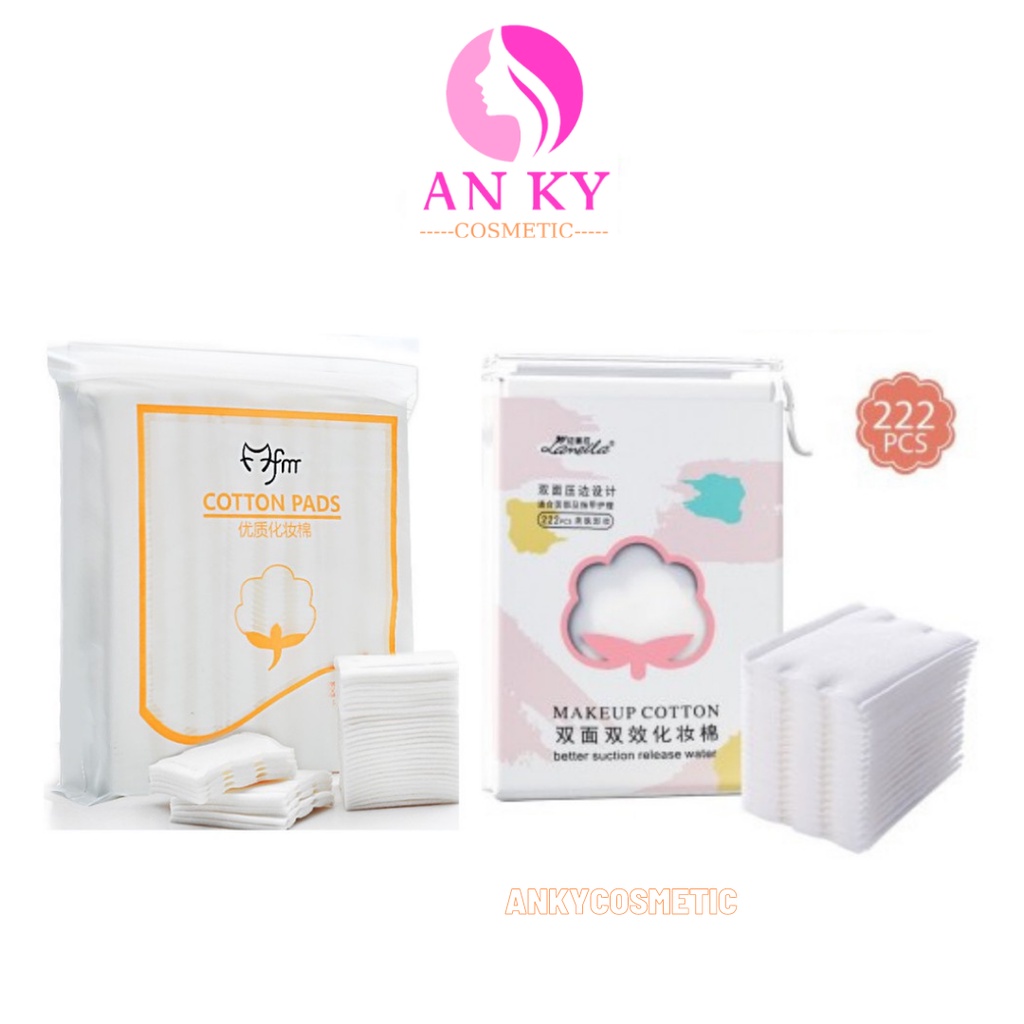 Bông Tẩy Trang Laneila - Cotton Pads túi 222 miếng