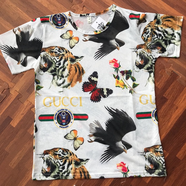 Áo phông nam hình đẹp hổ báo Áo nam Việt Hà Nội shop