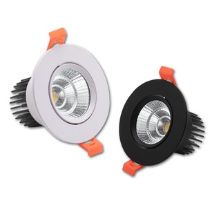 Đèn led downlight 3w5w7w10w12w15w epistar chip cob đèn trần âm trần đèn chiếu sáng tại nhà