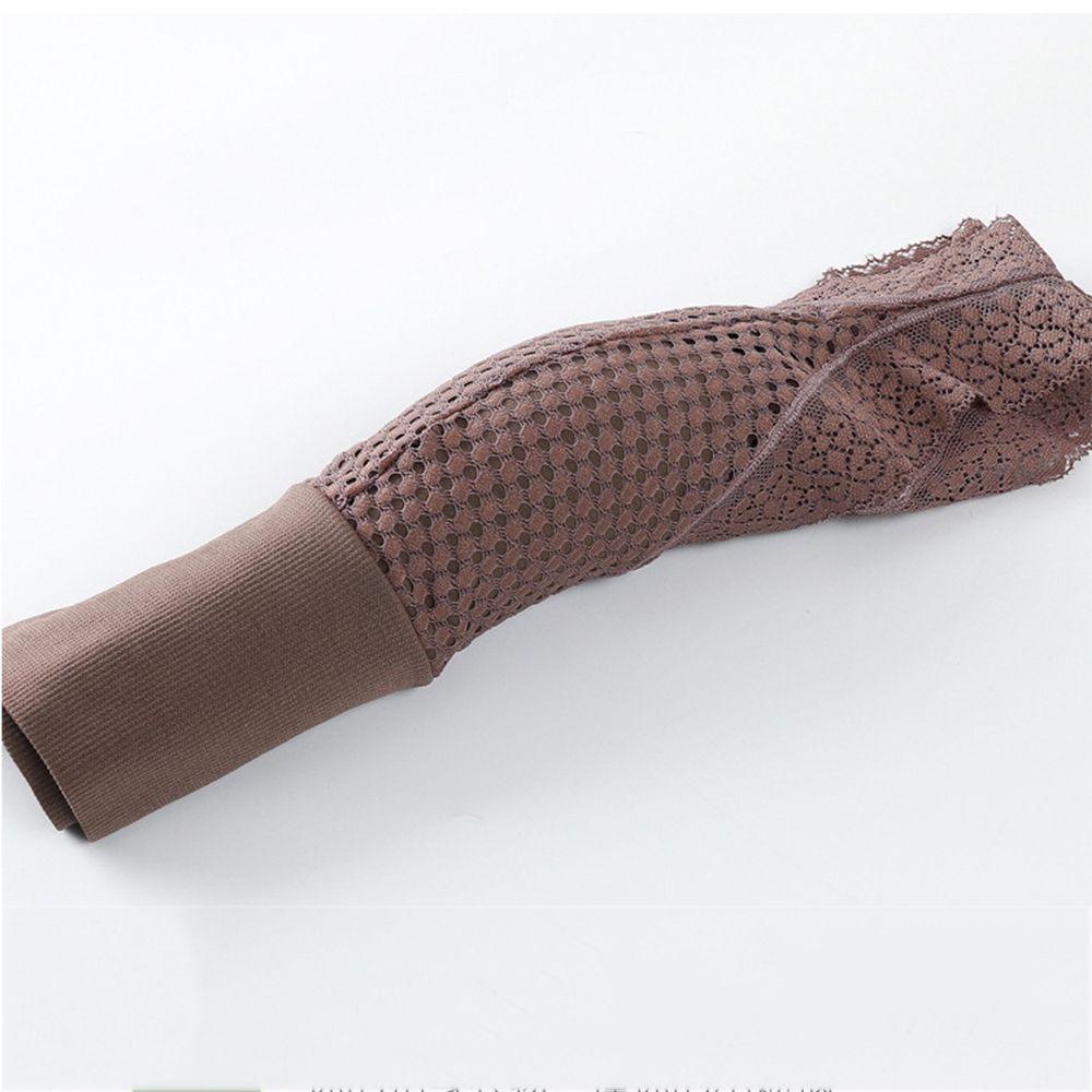 OCEANMAP Toàn Bộ Áo Ngực Thể Thao Phối Ren Cổ Chữ V Không Đường May Chống Sag Dành Cho Nữ