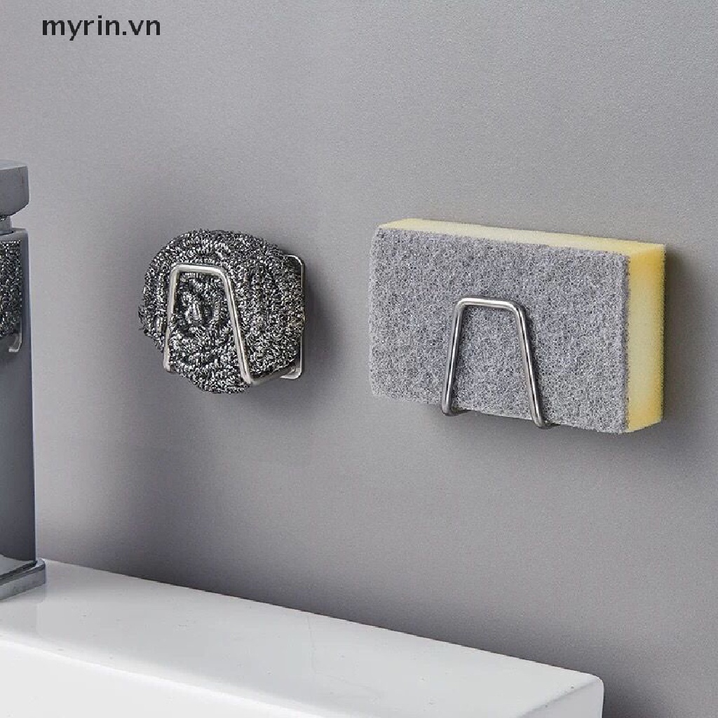 Giá Inox Treo Bọt Biển Rửa Chén Tiện Dụng