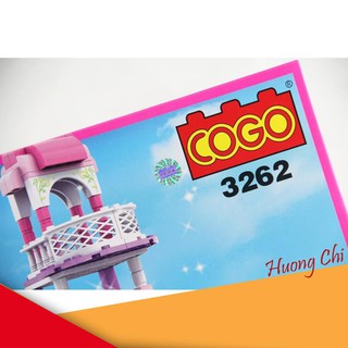 Bộ ghép hình lâu đài công chúa xinh xắn 254 chi tiết cho bé AC111111 – Hàng Chất Lượng Cao