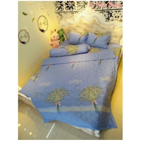 Chăn hè COTTON POLY trần bông 3 lớp