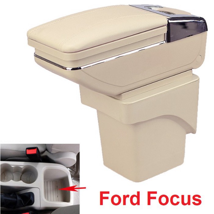 Sản Phẩm Hộp tỳ tay ô tô dành cho Ford Focus JDZX-FC thiết kế gọn nhẹ, dễ dàng lắp đặt, vệ sinh, không bám bẩn .