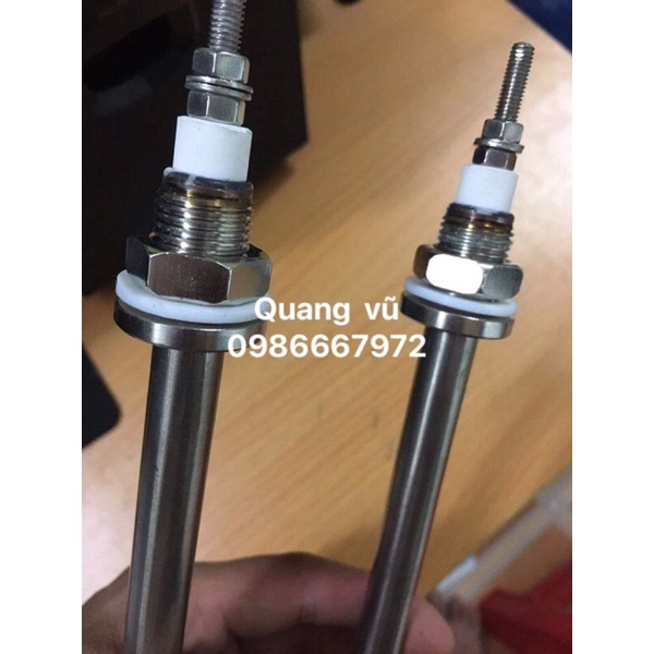 Thanh nhiệt tủ hấp ,tủ cơm công nghiệp 220v/380v/3kw/4kw/5kw/6kw inox304 zen M16