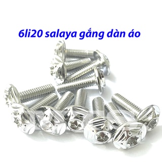 Ốc salaya 6li20 gắng thông dụng dàn áo xe-mts