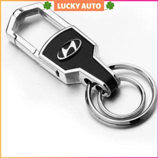Móc khóa da cao cấp logo hãng xe - Lucky Auto