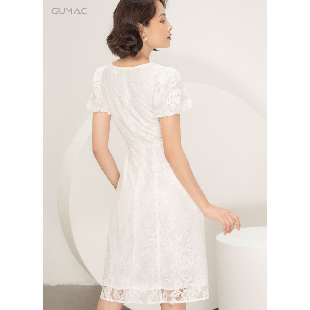 Đầm ren cổ xếp nếp DA915 GUMAC | BigBuy360 - bigbuy360.vn