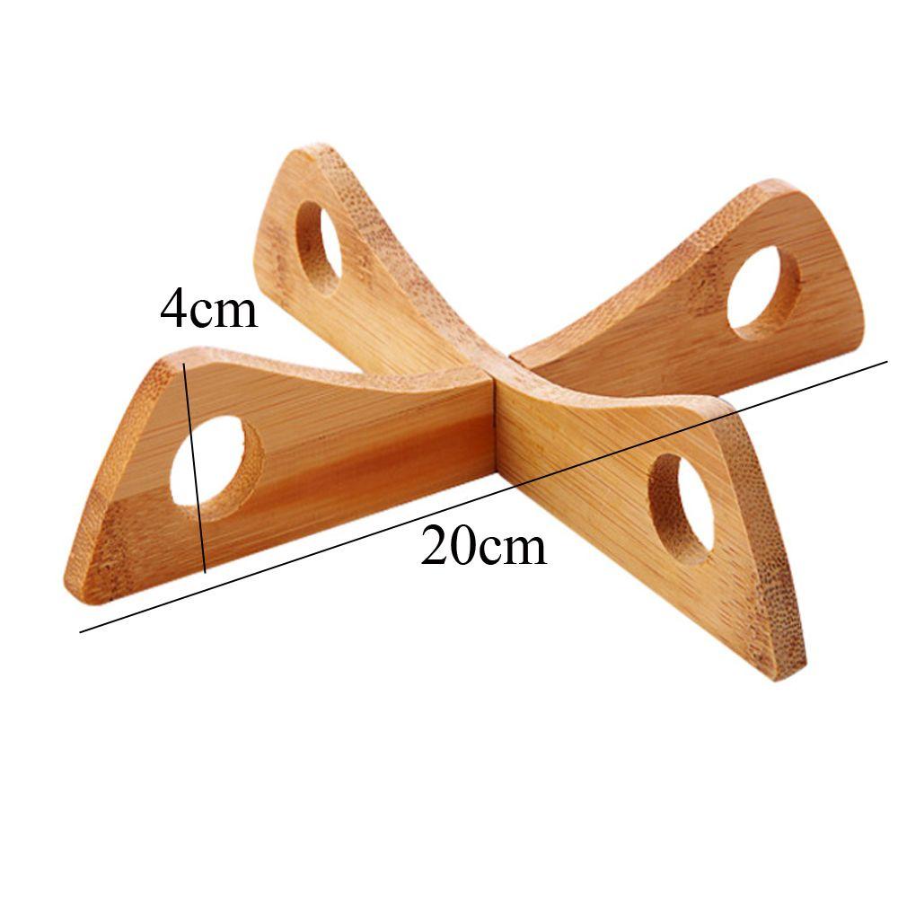 Giá Đỡ Nồi Bằng Gỗ Có Thể Tháo Rời Tiện Dụng Cho Gia Đình