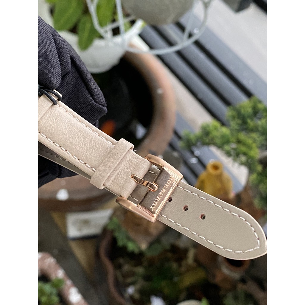 Đồng Hồ Nữ BB Dây Da BU9131 Màu Beige Size 34mm